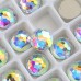 Round Kaleidoscope Glass 